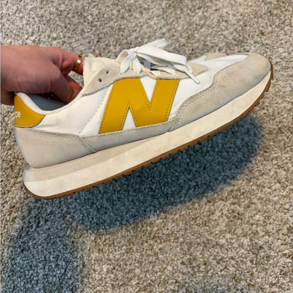 New Balance Shoes - New Balance Cream 237 Sneakers